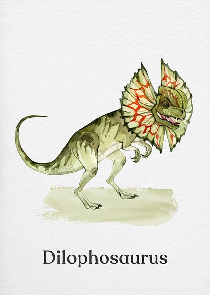Dilophosaurus par Gal Design