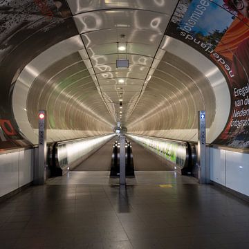 Metro station Wilhelminaplein Rotterdam Centre by Photo Henk van Dijk