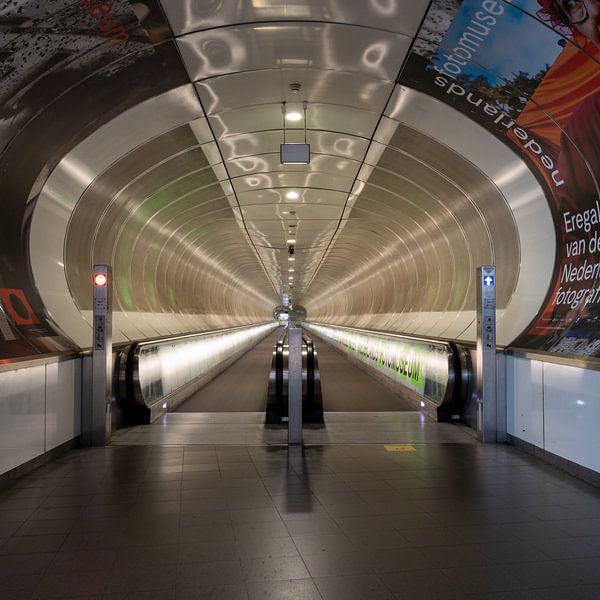 Metro station Wilhelminaplein Rotterdam Centre by Henk van Dijk