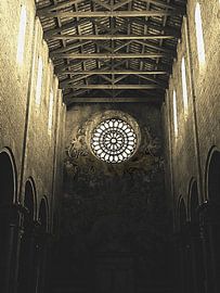 CATHEDRAL OF TODI Umbria, Italy, Perugia, Rose window by ASTR
