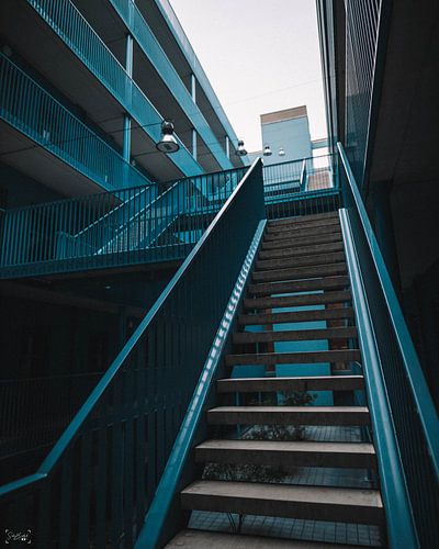 durf jij de trap op te lopen