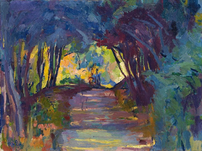 Forest Track, Giovanni Giacometti by Masterful Masters