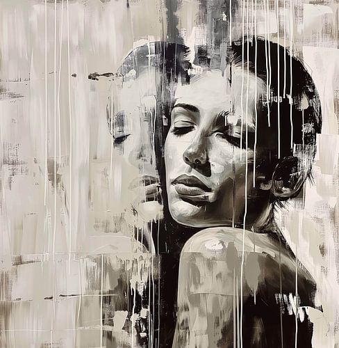 Double image en monochrome