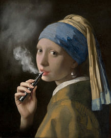 Meisje met de Parel – De Moderne Klassieker van Digital Art Studio