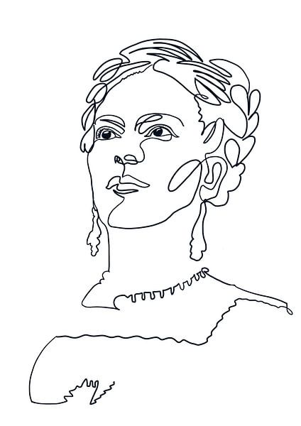 Les yeux de Frida par christine b-b müller