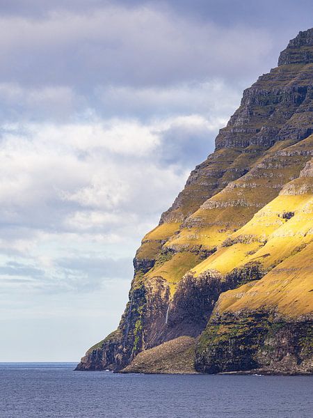 Rocks on the Faroe Island of Kalsoy by Rico Ködder