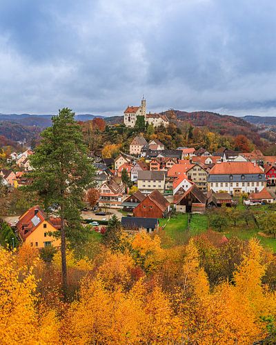 Gößweinstein in autumn by Henk Meijer Photography