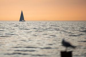Segelboot auf der Ostsee