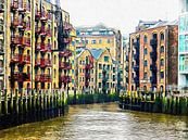 St Saviour's Dock London by Dorothy Berry-Lound thumbnail