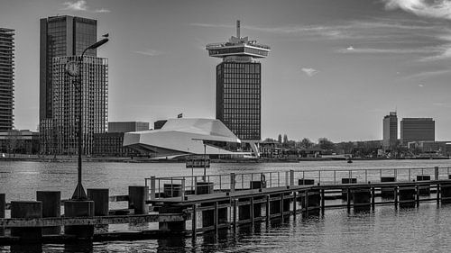 Panorama IJ in Amsterdam