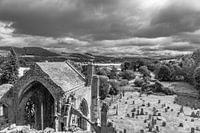 Melrose Abbey en omgeving