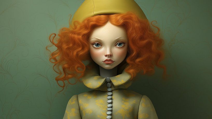 Little redhead girl by Heike Hultsch