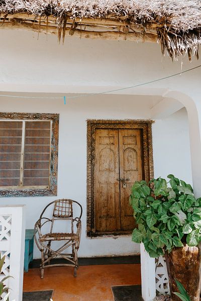 Maison de plage | Photographie de voyage Zanzibar | Tirage fine art par Alblasfotografie