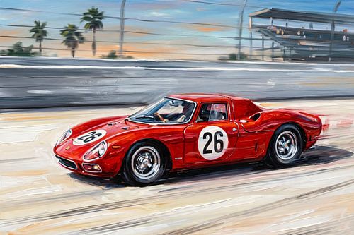 Daytona 1966 in de Ferrari 250 LM