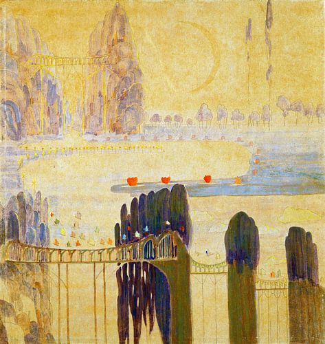Mikalojus Konstantinas Čiurlionis - Sonate I (Zonnesonate). Scherzo, 1907