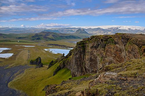 Paysage près de Dyrholaey, Islande