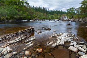 Rivier Orchy in Schotland