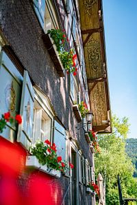 De druif in Thalkirchdorf met grote versiering van Leo Schindzielorz