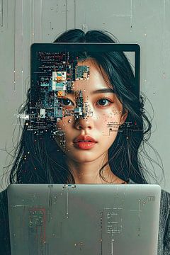 Data in my head... by Ans Bastiaanssen