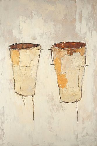 Weathered Bucket | Weathered Simplicity in Paint