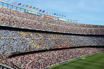 Camp Nou Stadion FC Barcelona von Shania Lam