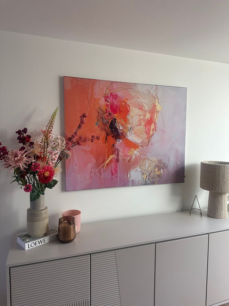 Portrait minimalist painting  by Abstract Painting 