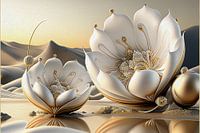 Réflexion sur les fleurs