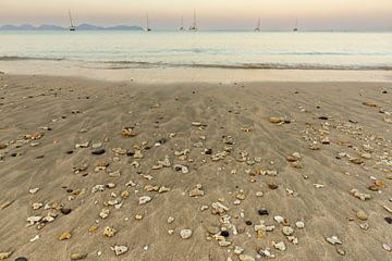 Zonsopgang op het strand van Koh Mook van Walter G. Allgöwer
