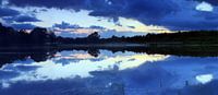 Panorama na zonsondergang van Patrick Brouwers thumbnail