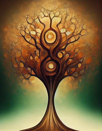 Surrealistische boom