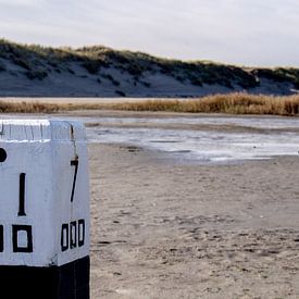 Une vie tranquille sur la plage sur Linda van der Steen