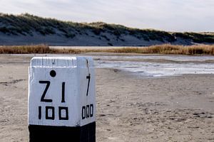 Stil leven op het strand
