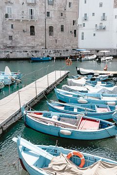 Italiaanse haven in Monopoli van Photolovers reisfotografie