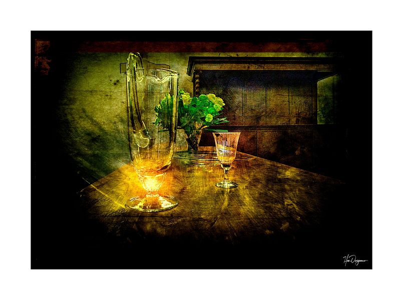 As quiet as an empty glass van Han Overgaauw