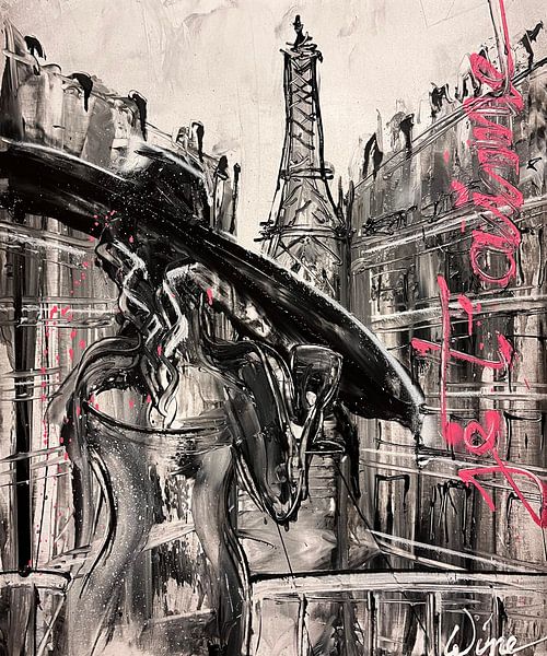 Je t'aime - by Geoffrey Wijn (Wine) by Geoffrey Wijn - WINE ART GALLERY
