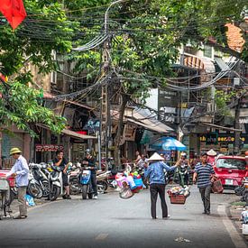Stadtleben Vietnam von Jelmer Laernoes
