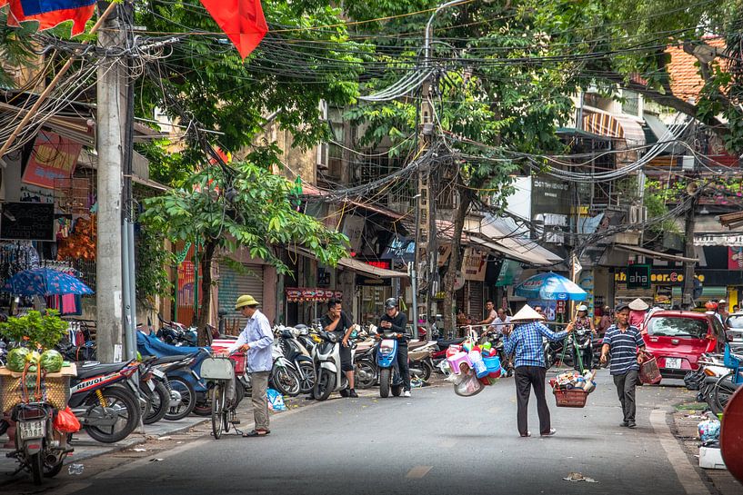 Stadtleben Vietnam von Jelmer Laernoes