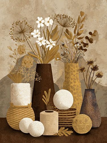 Bloemen Vazen | Modern Floral Arrangement