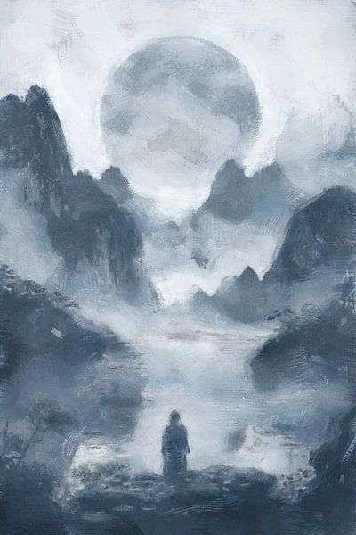 Stilte in de Vallei | Blauw van Kanzo
