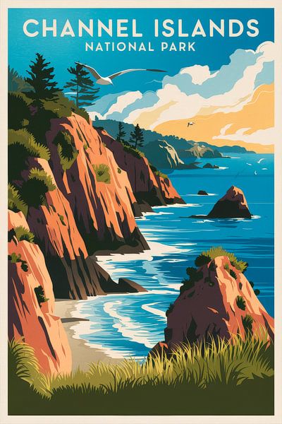 Channel Islands National Park by Poster Art Shop
