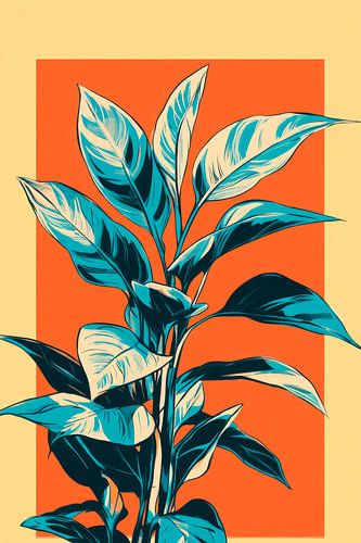 Art végétal Orange