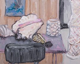 Still life with shells by Tanja Koelemij