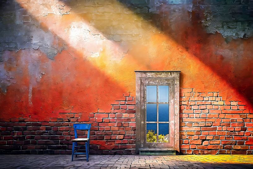 Metselwerk zeezicht-02 van Rautenberg Digital Art Maritim