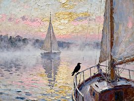 Die wachsame Krähe von Kristin M