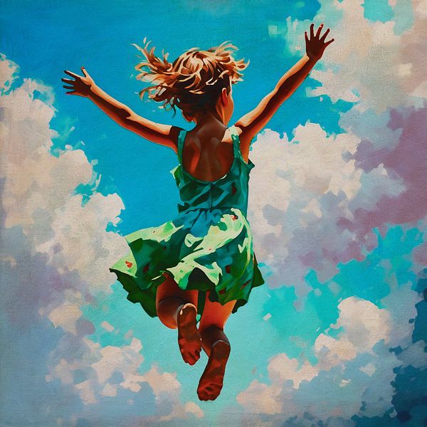 I am Flying by Jan Keteleer (JanKé): A Journey Beyond the Canvas