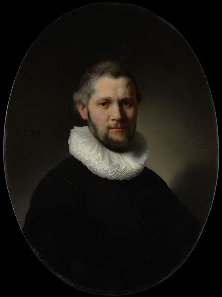 Porträt eines Mannes, Rembrandt von Rembrandt van Rijn
