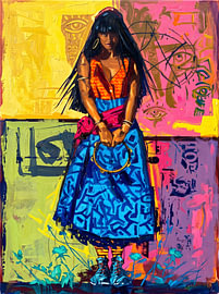 Vibrant Gypsy Woman sur HUGO