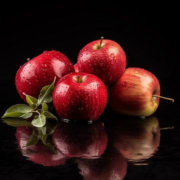Apples red by TheXclusive Art