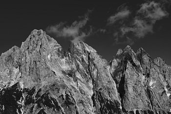 Beeindruckende Gipfel und Felswände der Berchtesgadener Alpen