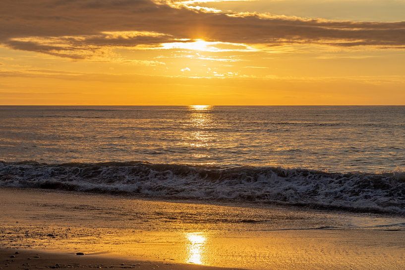 Sonnenuntergang in der Tasmanischen See von Franksfotoforum